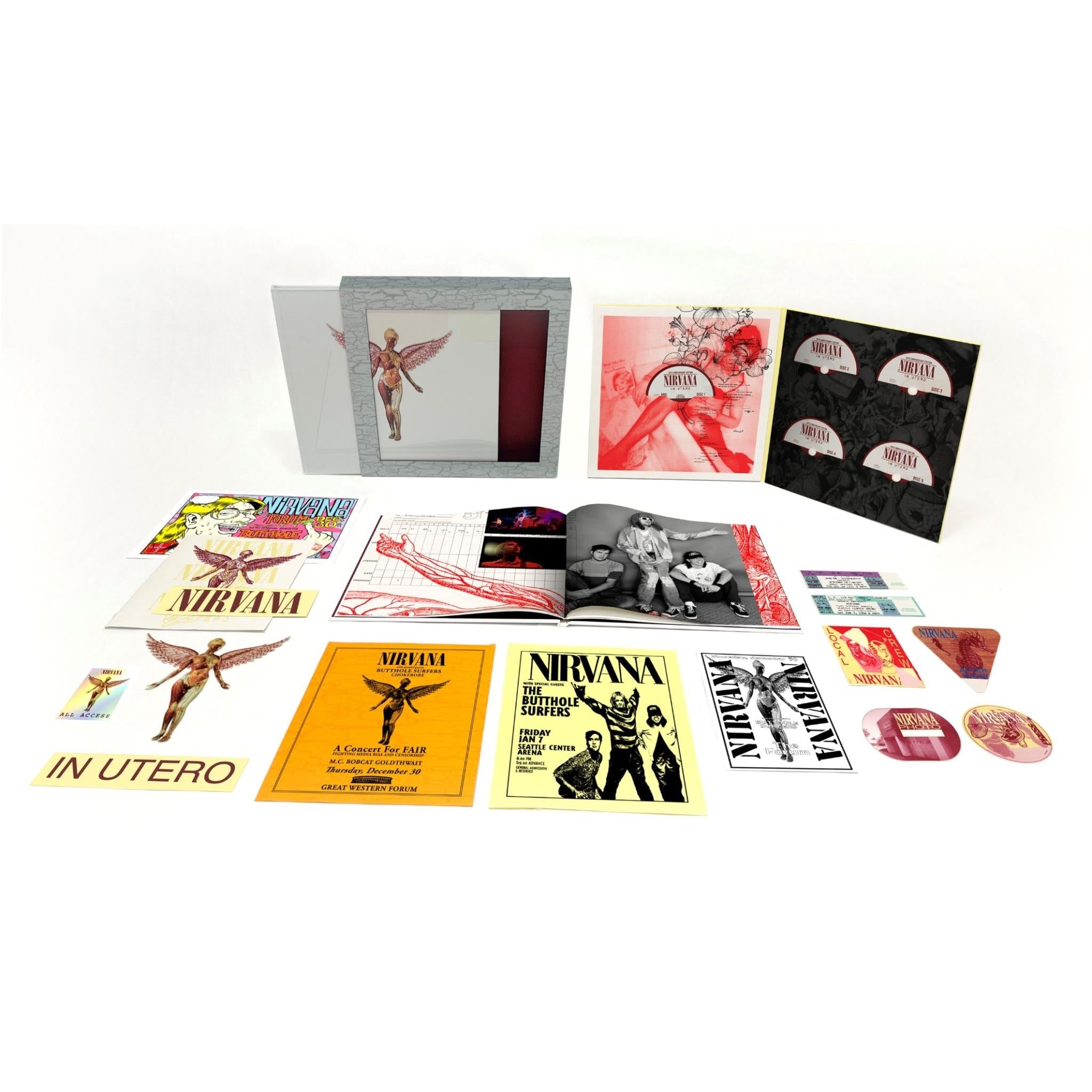 In Utero: 30th Anniversary Edition (Super Deluxe CD Box Set), By: Nirvana