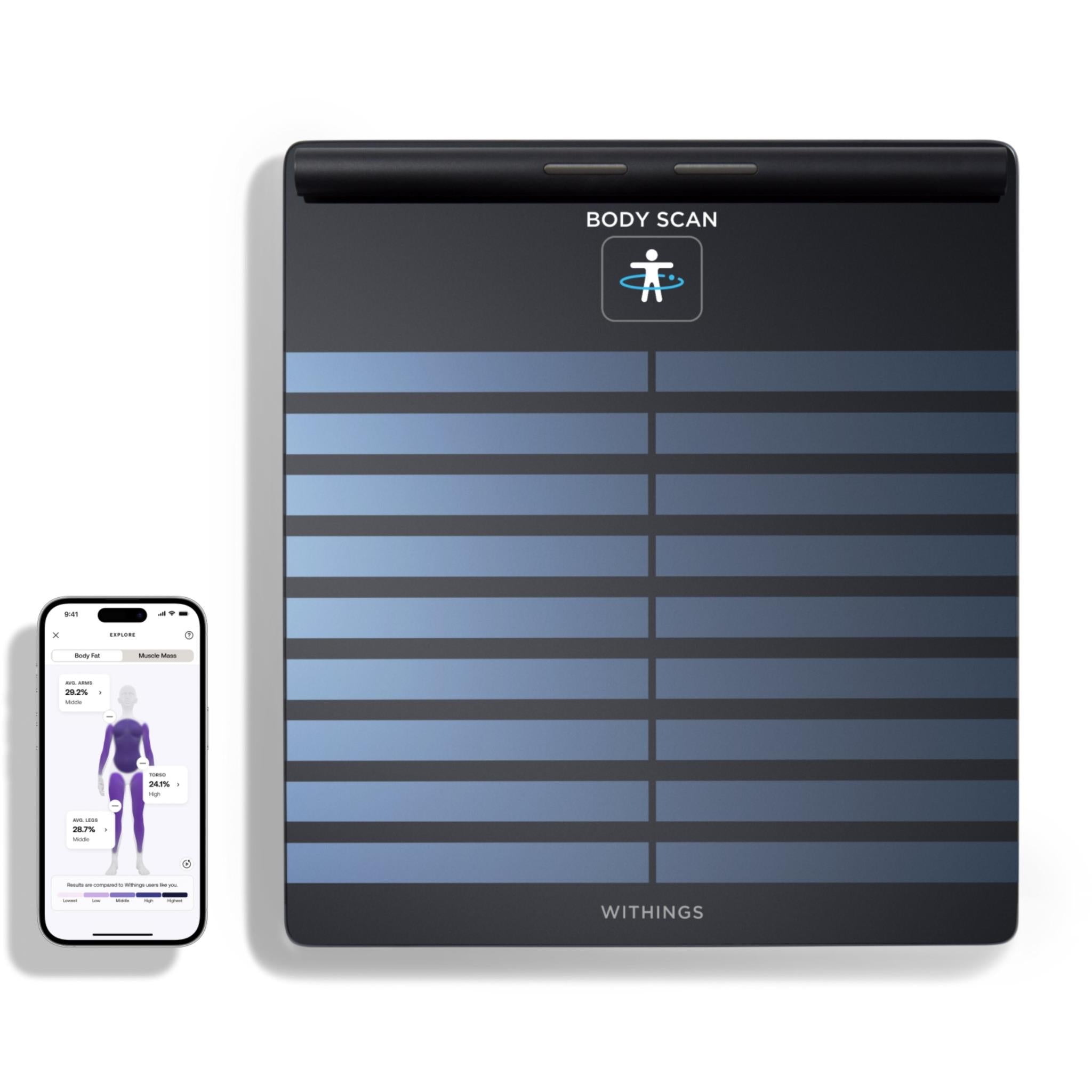 Withings Body Scan Scale (Black)