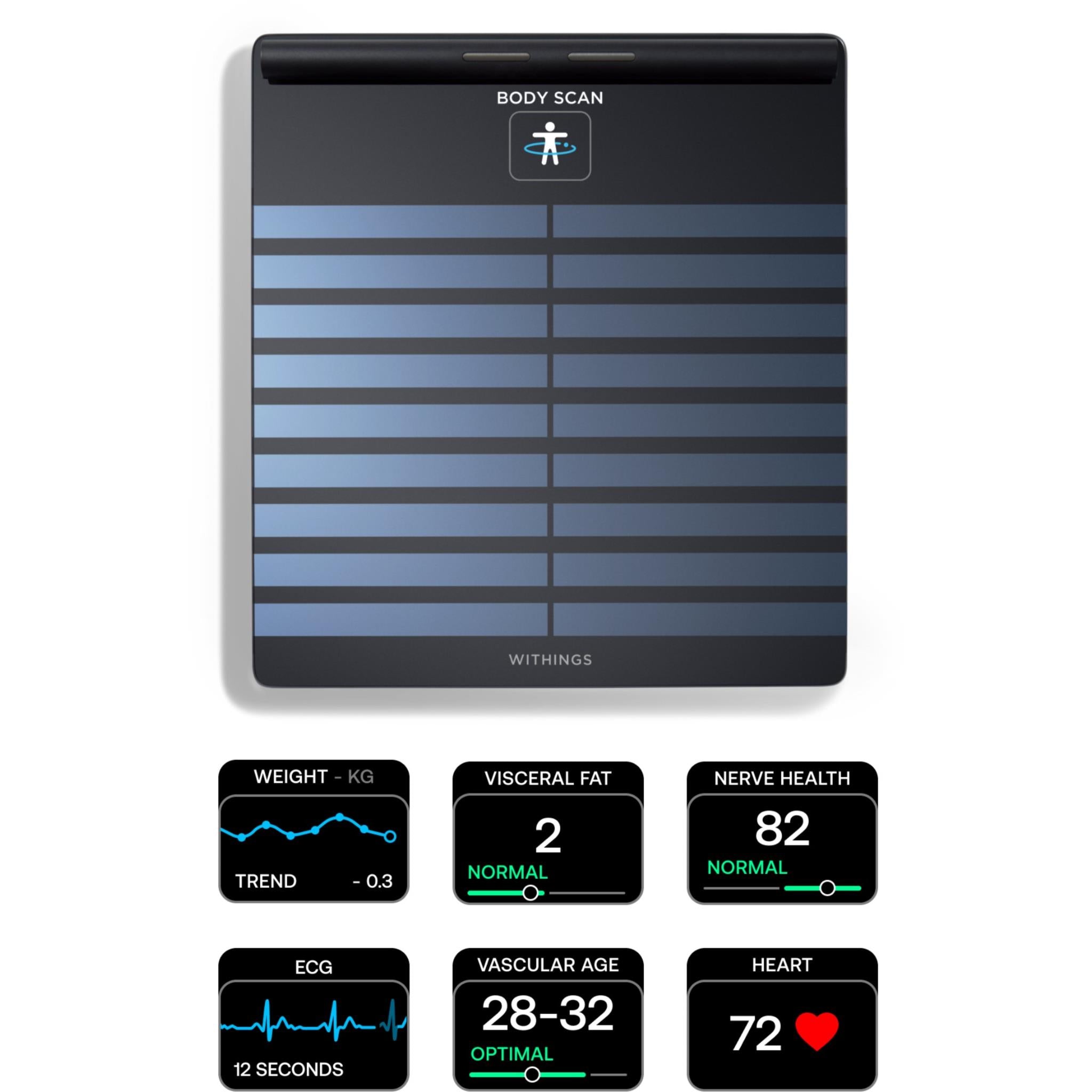 Withings Body Scan Scale (Black)