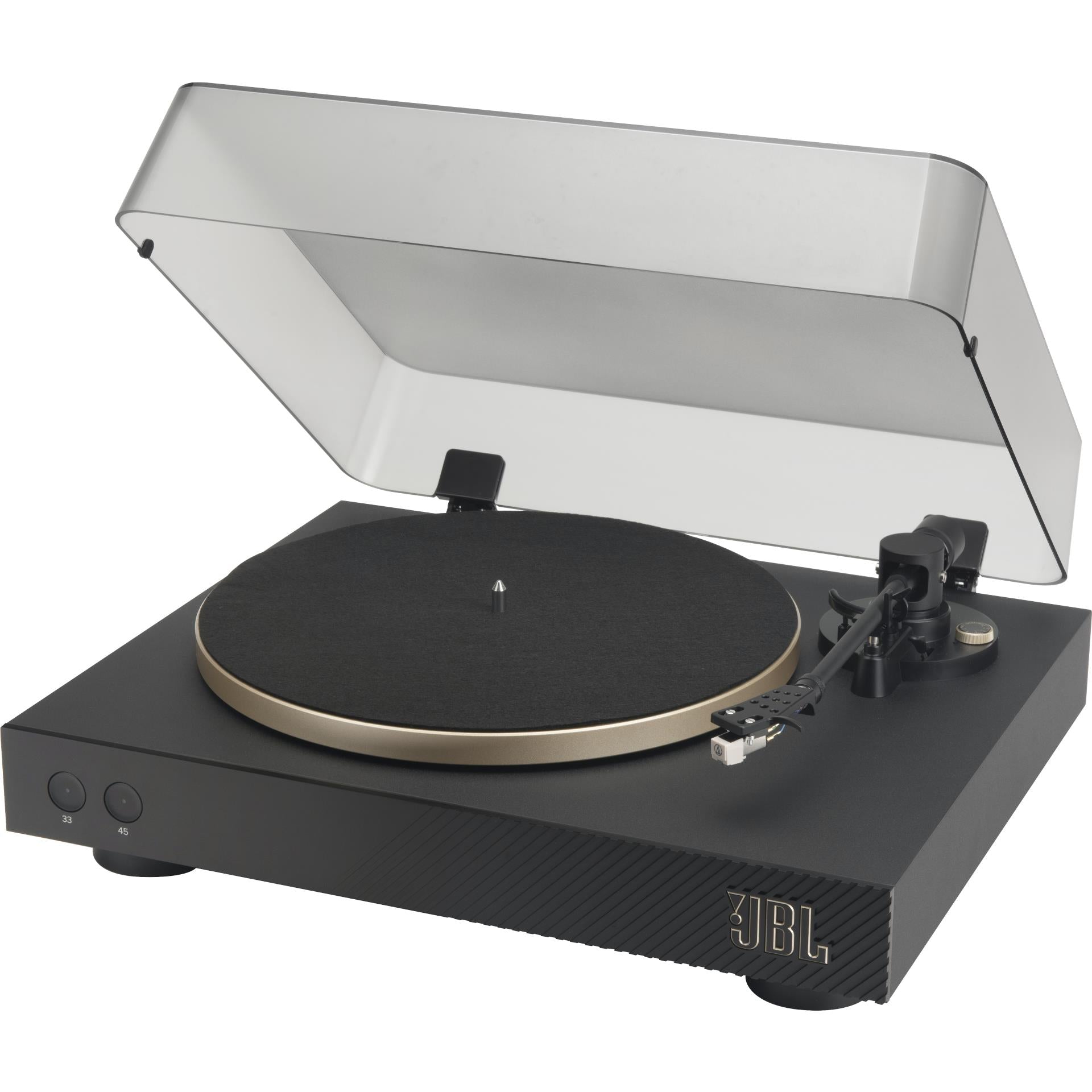 JBL Spinner Bluetooth Turntable (Black/Gold)
