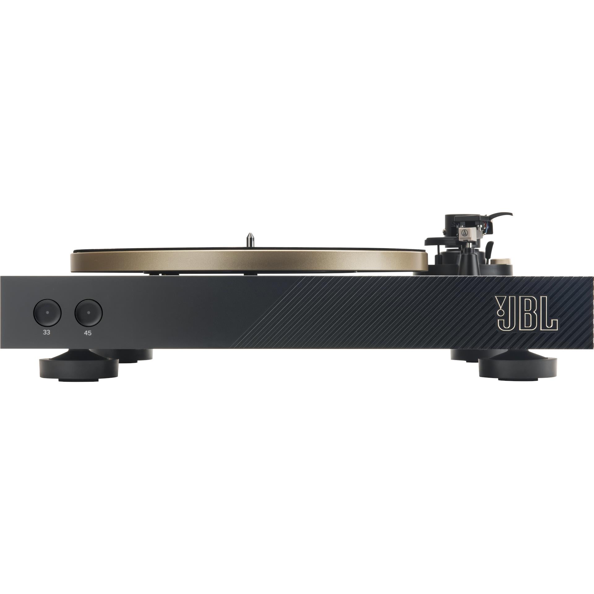 JBLSPINNERBTGLDAS - JBL Spinner Bluetooth Turntable (Black/Gold)