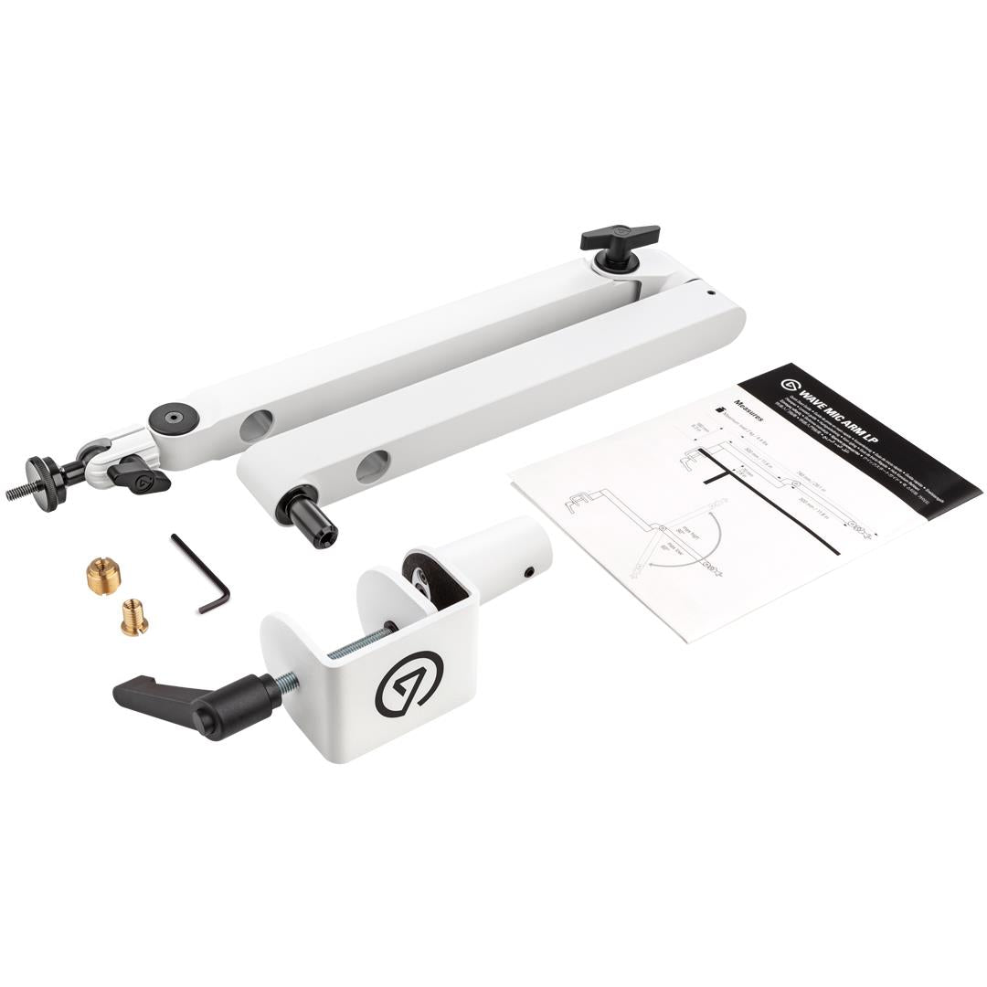 Elgato Wave Low Profile Microphone Arm (White)