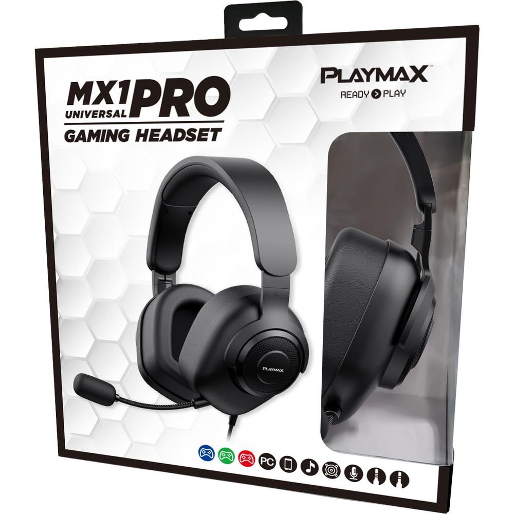 Playmax MX1 Pro Gaming Headset (Black)