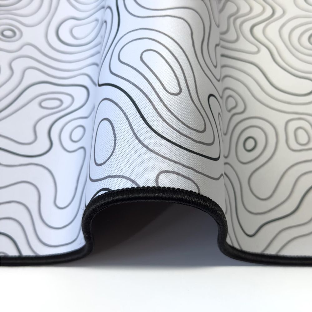 Playmax Topography X2 Mouse Mat (White)