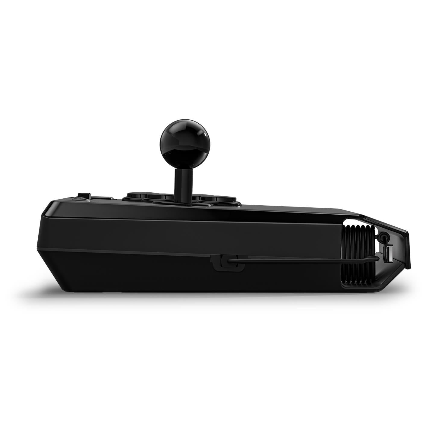 Qanba Titan wired fight stick for PS5, PS4 and PC in black, image 3 - Electronic Gaming Accessories at Tech Supply Shed NZ