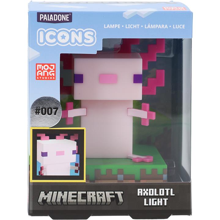 Paladone Icons Light (Minecraft - Axolotl)