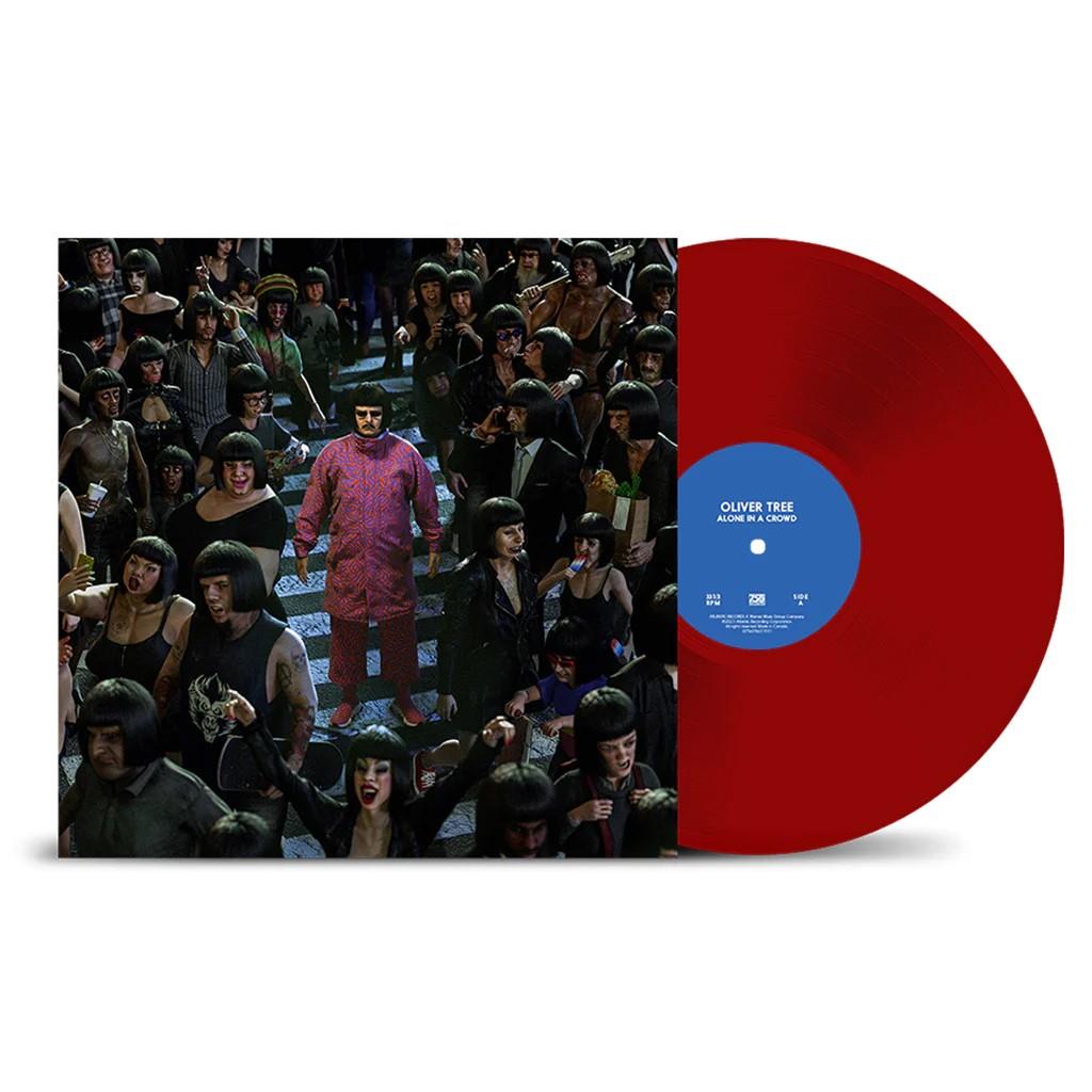Alone In A Crowd (Red Vinyl) - By: Oliver Tree
