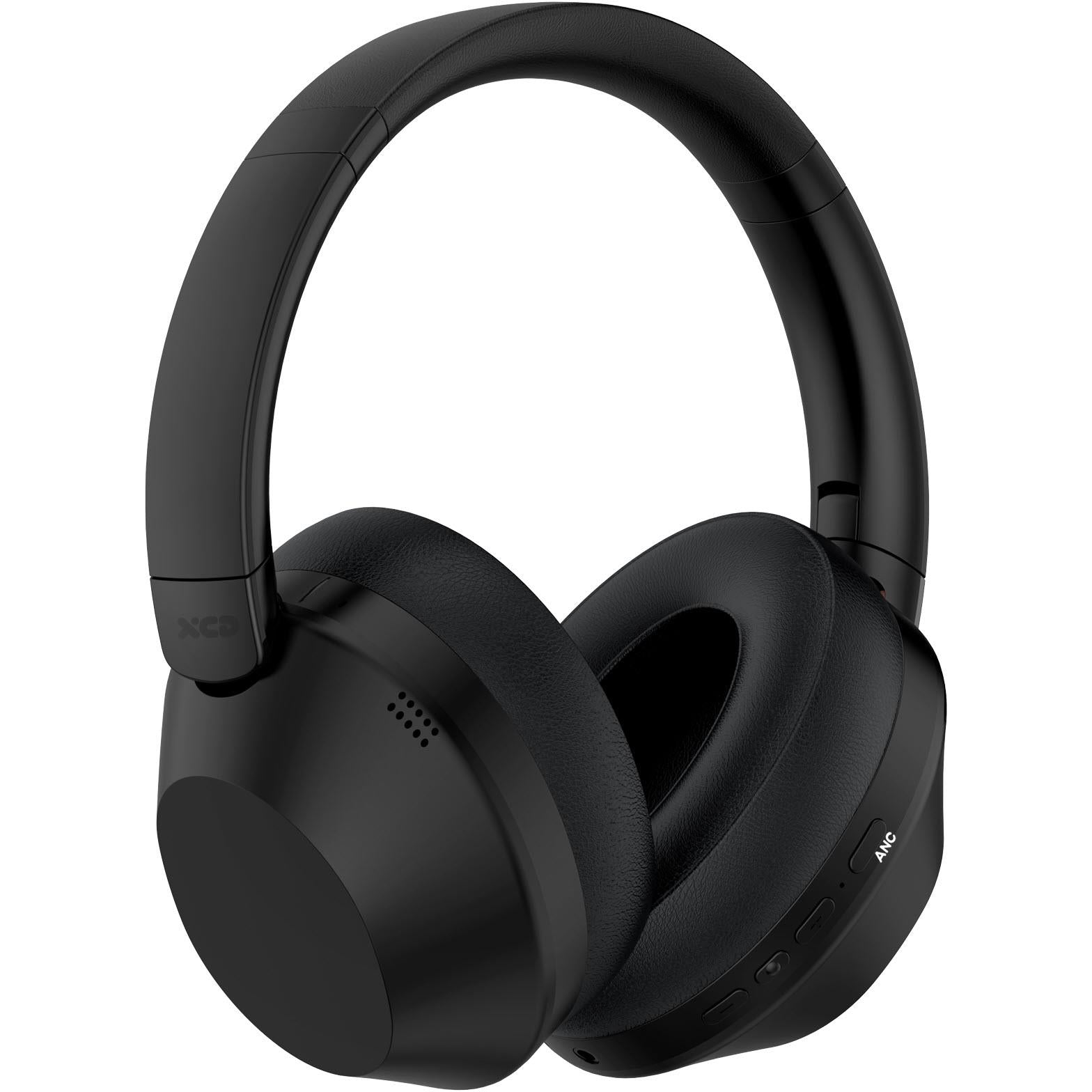 XCD Noise Cancelling Bluetooth Over-Ear Headphones (Black)