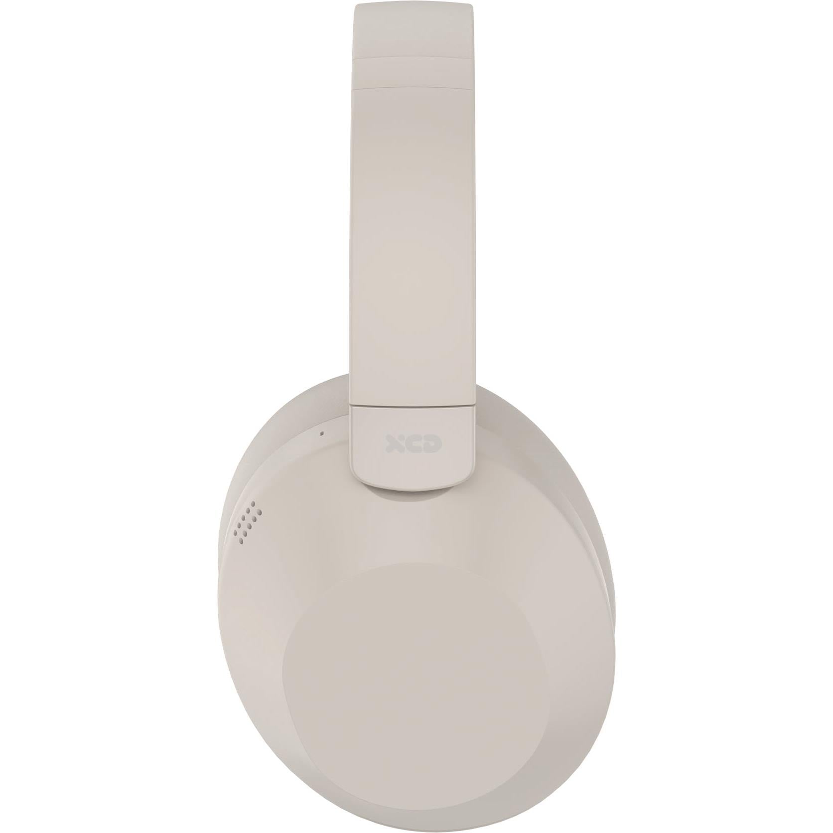 XCD Noise Cancelling Bluetooth Over-Ear Headphones (White)