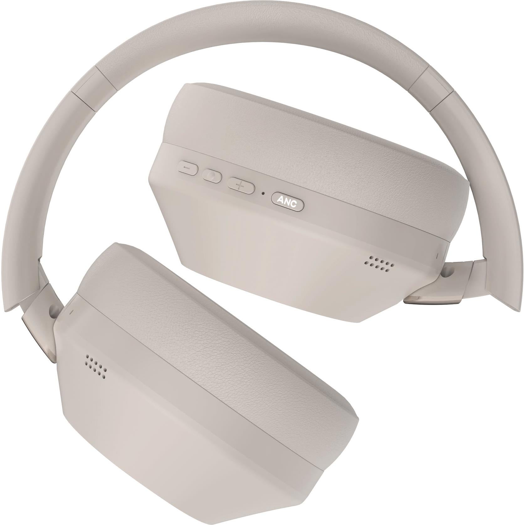 XCD Noise Cancelling Bluetooth Over-Ear Headphones (White)