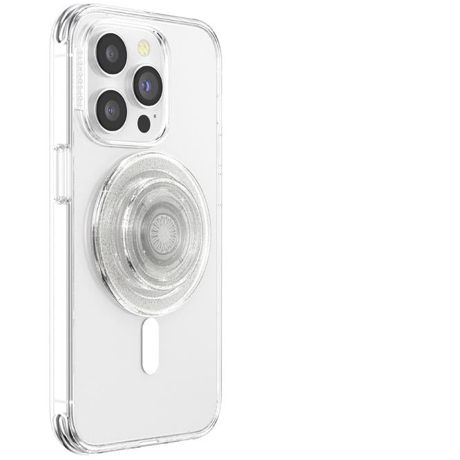Popsockets Magsafe PopGrip (Clear Glitter)