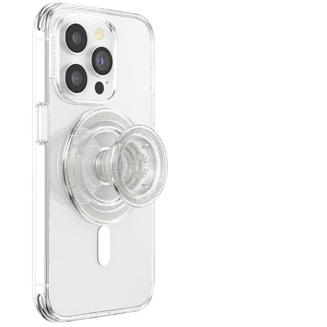 Popsockets Magsafe PopGrip (Clear Glitter)