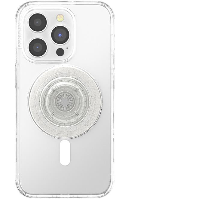 Popsockets Magsafe PopGrip (Clear Glitter)