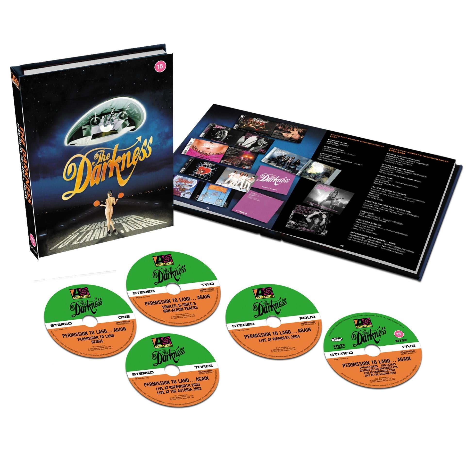 Permission To Land...Again (4CD/DVD), By: Darkness, The