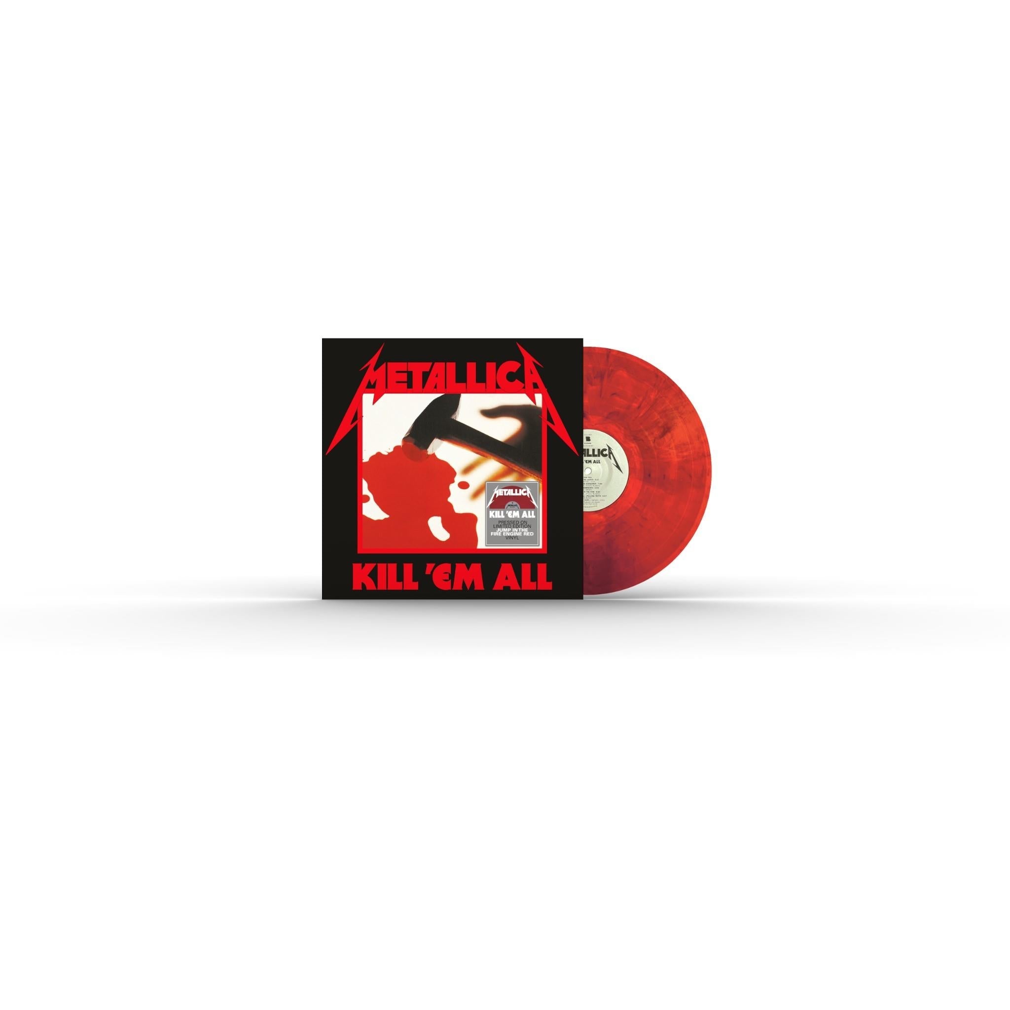 Kill 'Em All ('Jump In The Fire Engine' Red Vinyl) - By: Metallica