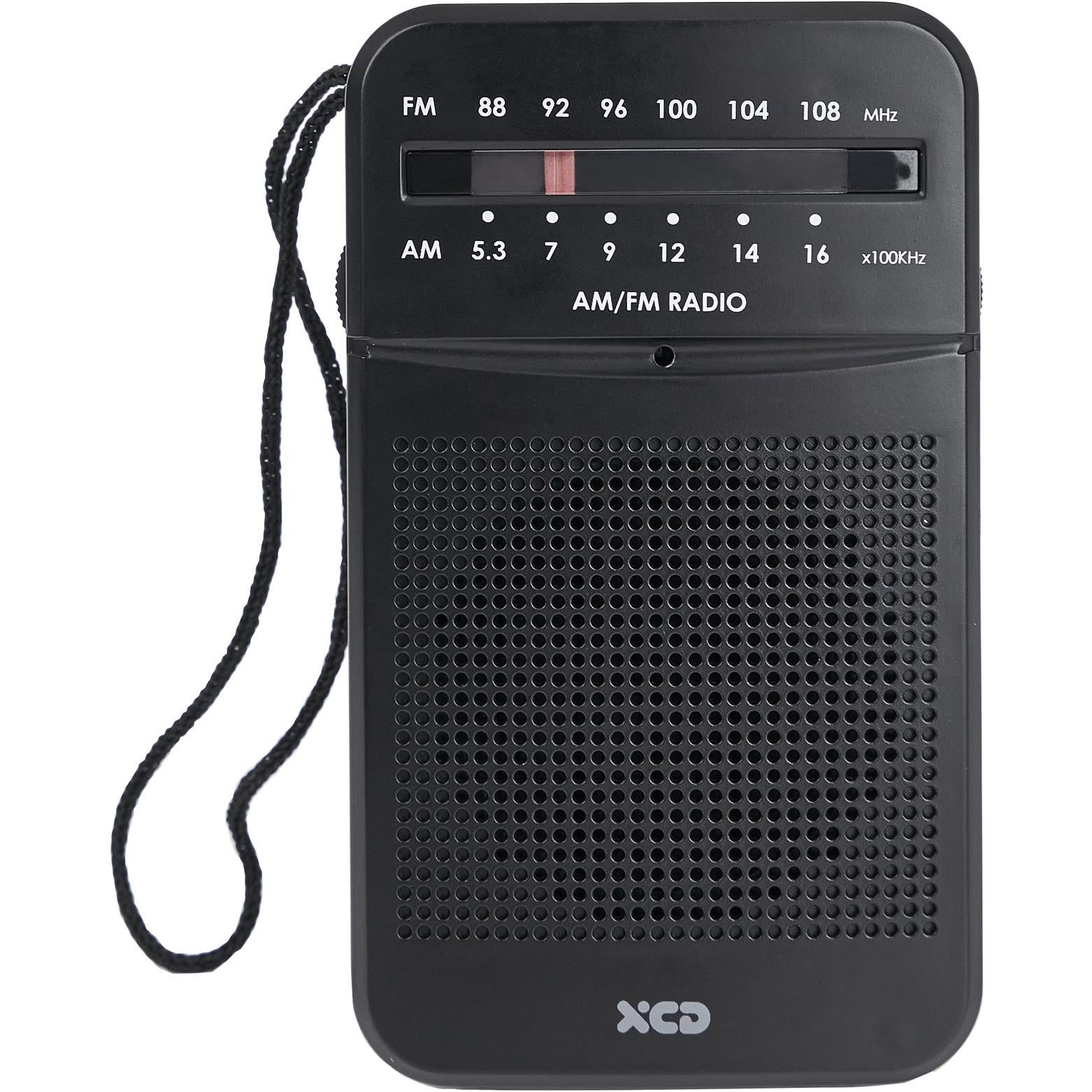 XCD Portable AM/FM Handheld Radio