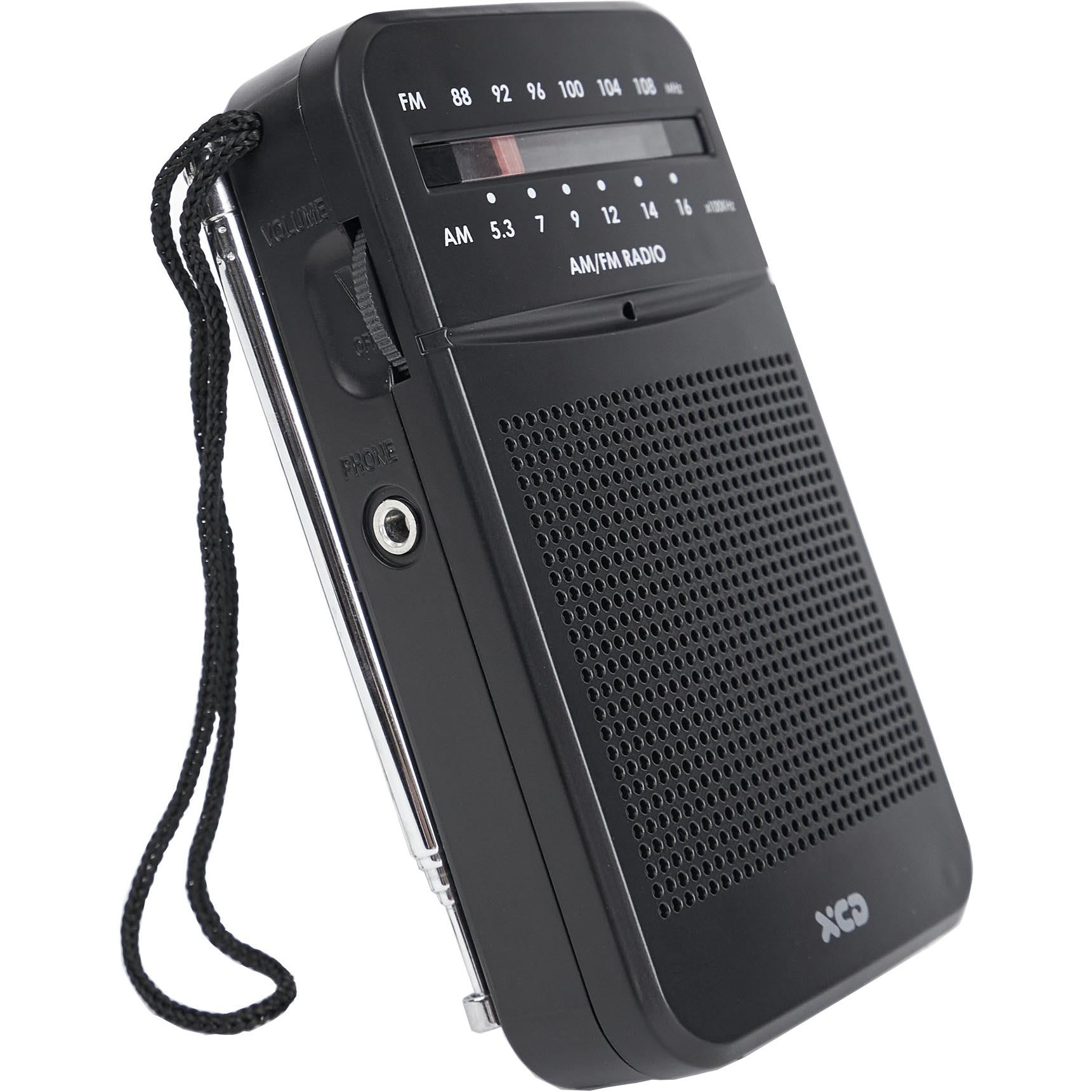 XCD Portable AM/FM Handheld Radio