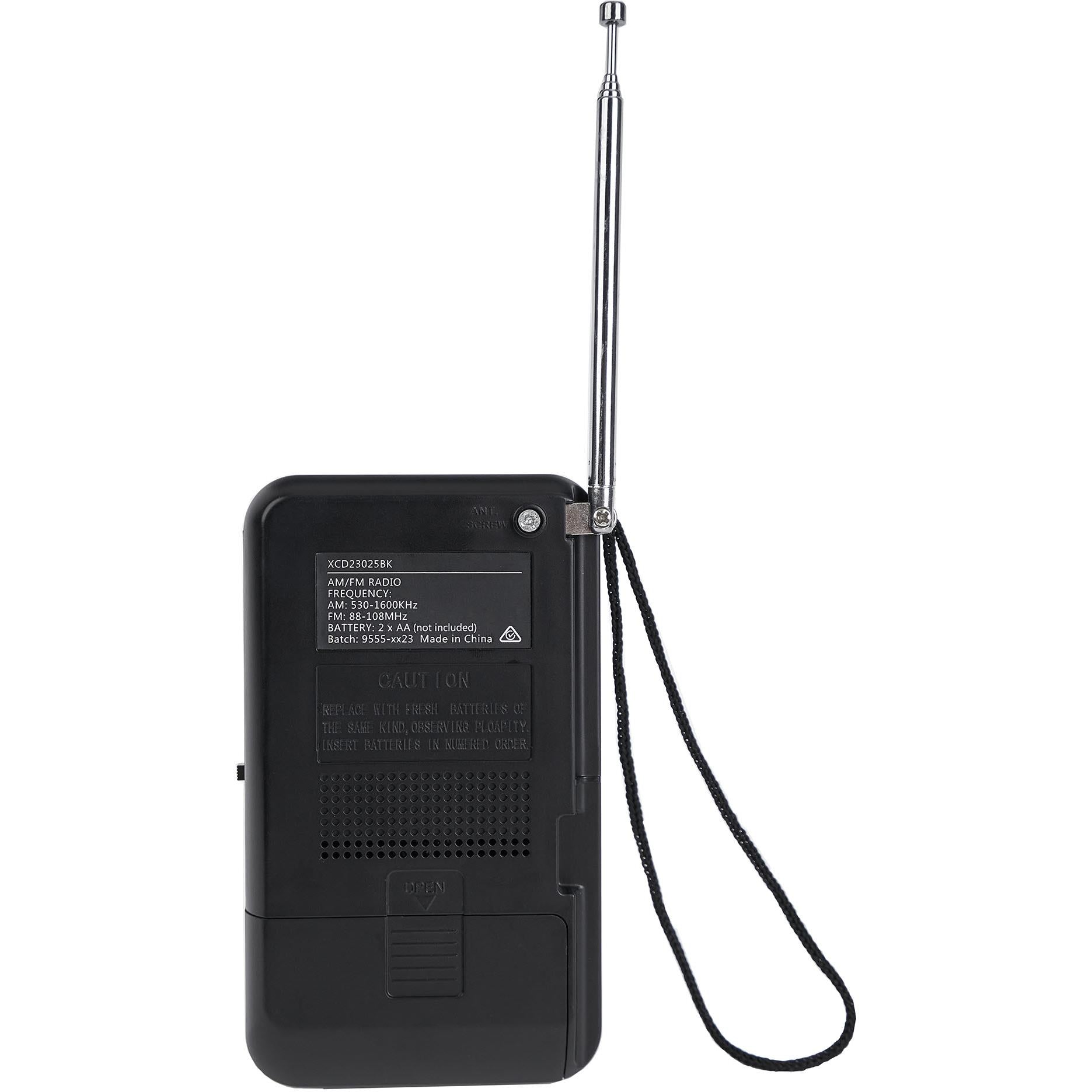 XCD Portable AM/FM Handheld Radio