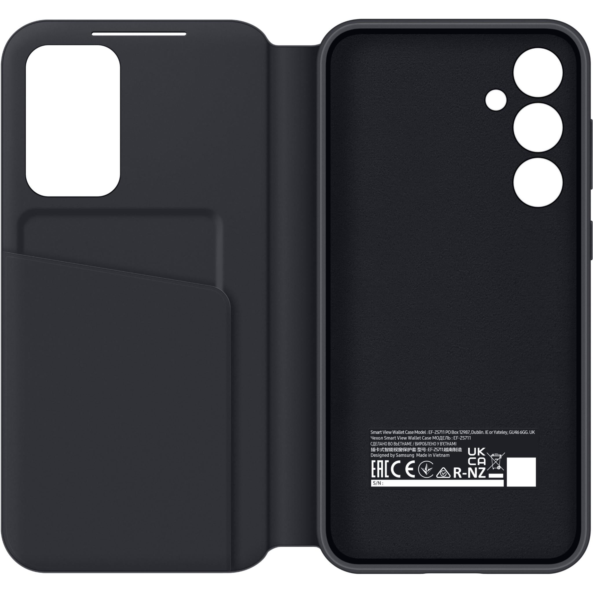 Samsung Smart View Wallet Case for Galaxy S23 FE (Black)