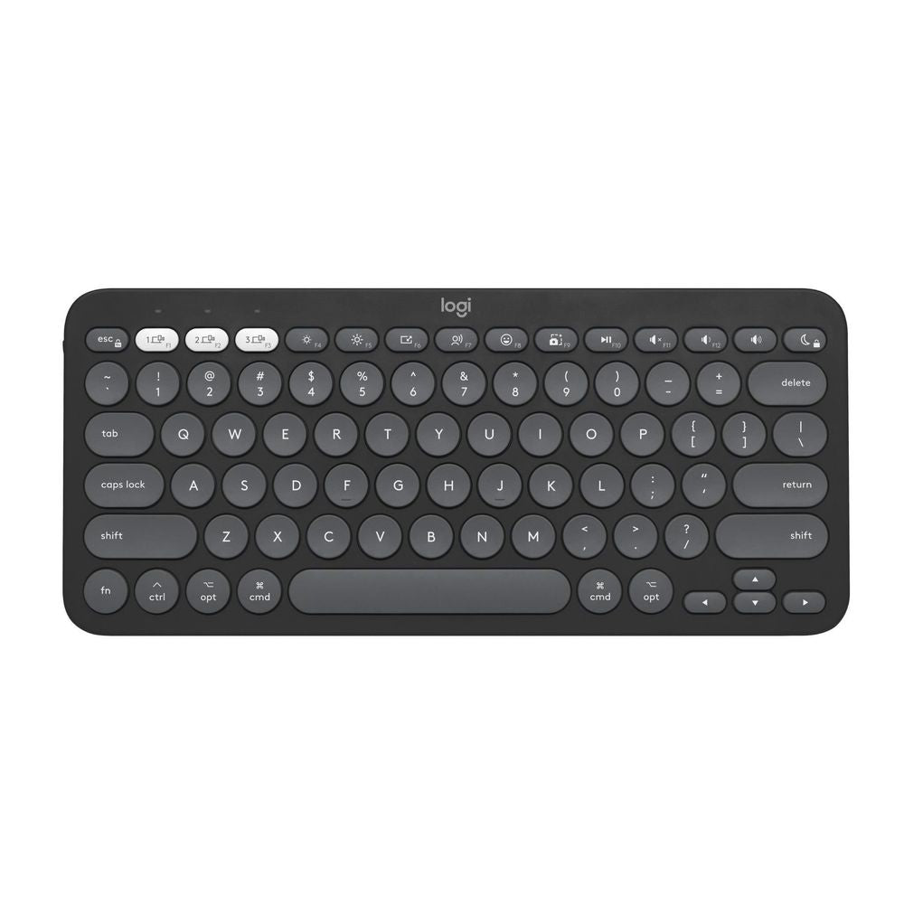 Logitech K380S Pebble Keys 2 Wireless Keyboard (Graphite)