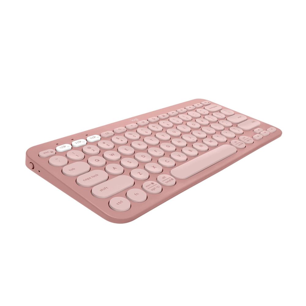 Logitech K380S Pebble Keys 2 Wireless Keyboard (Rose)