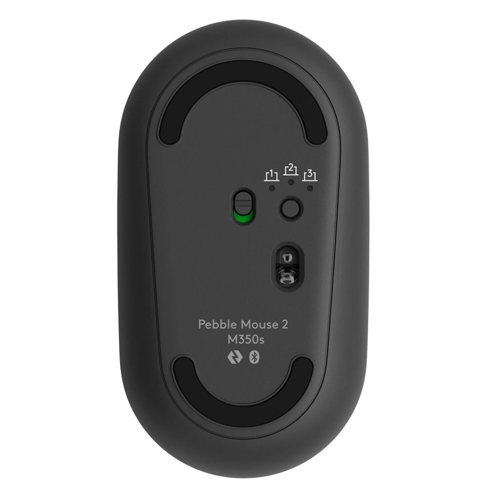 Logitech M350S Pebble 2 Wireless Mouse (Graphite)