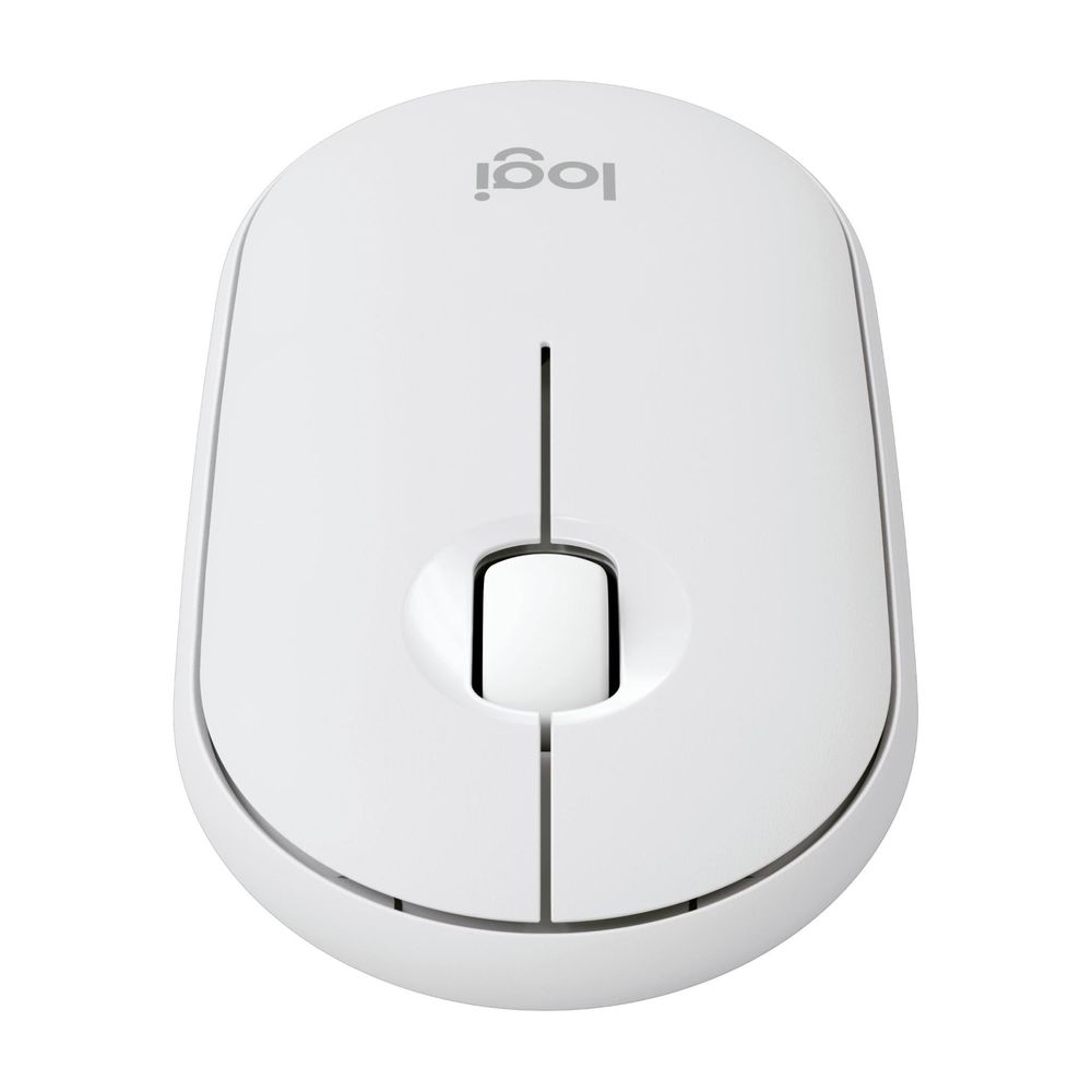 Logitech M350S Pebble 2 Wireless Mouse (White)