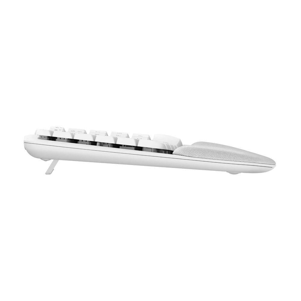 Logitech Wave Keys Wireless Ergonomic Keyboard (Off White)