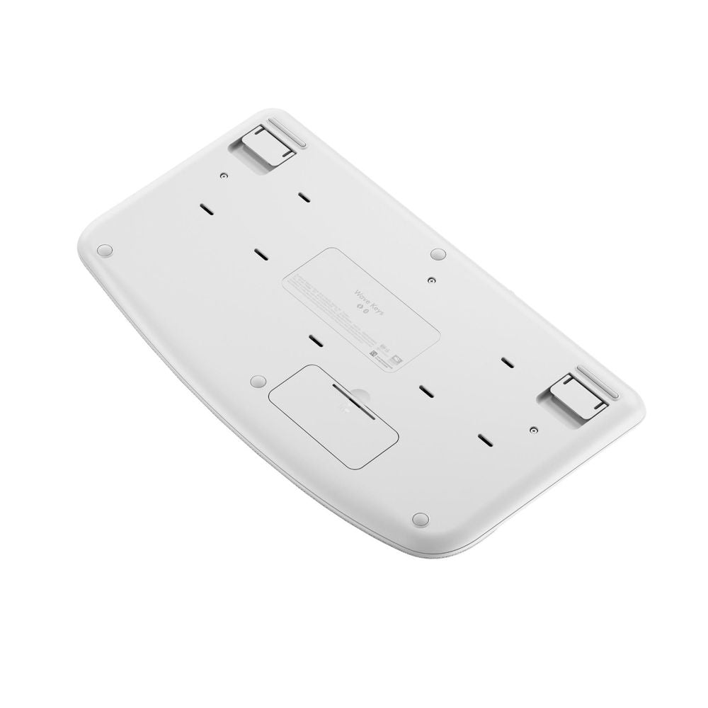 Logitech Wave Keys Wireless Ergonomic Keyboard (Off White)