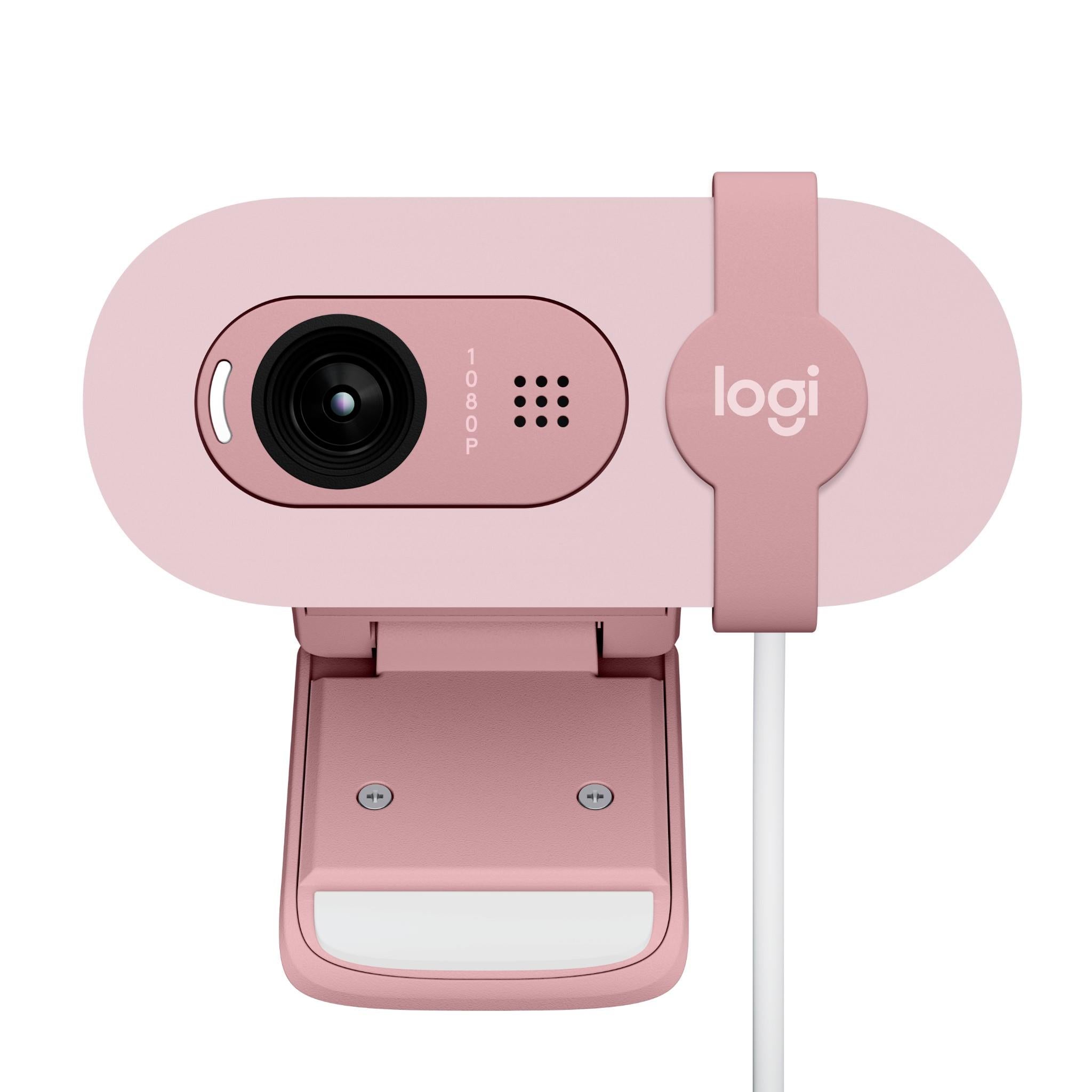 Logitech Brio 100 Full HD Webcam (Rose)