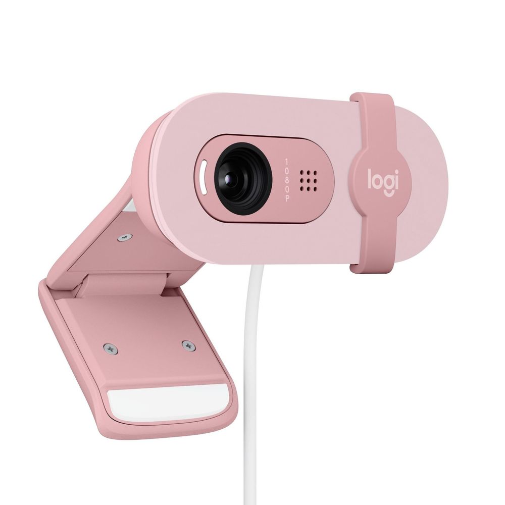 Logitech Brio 100 Full HD Webcam (Rose)