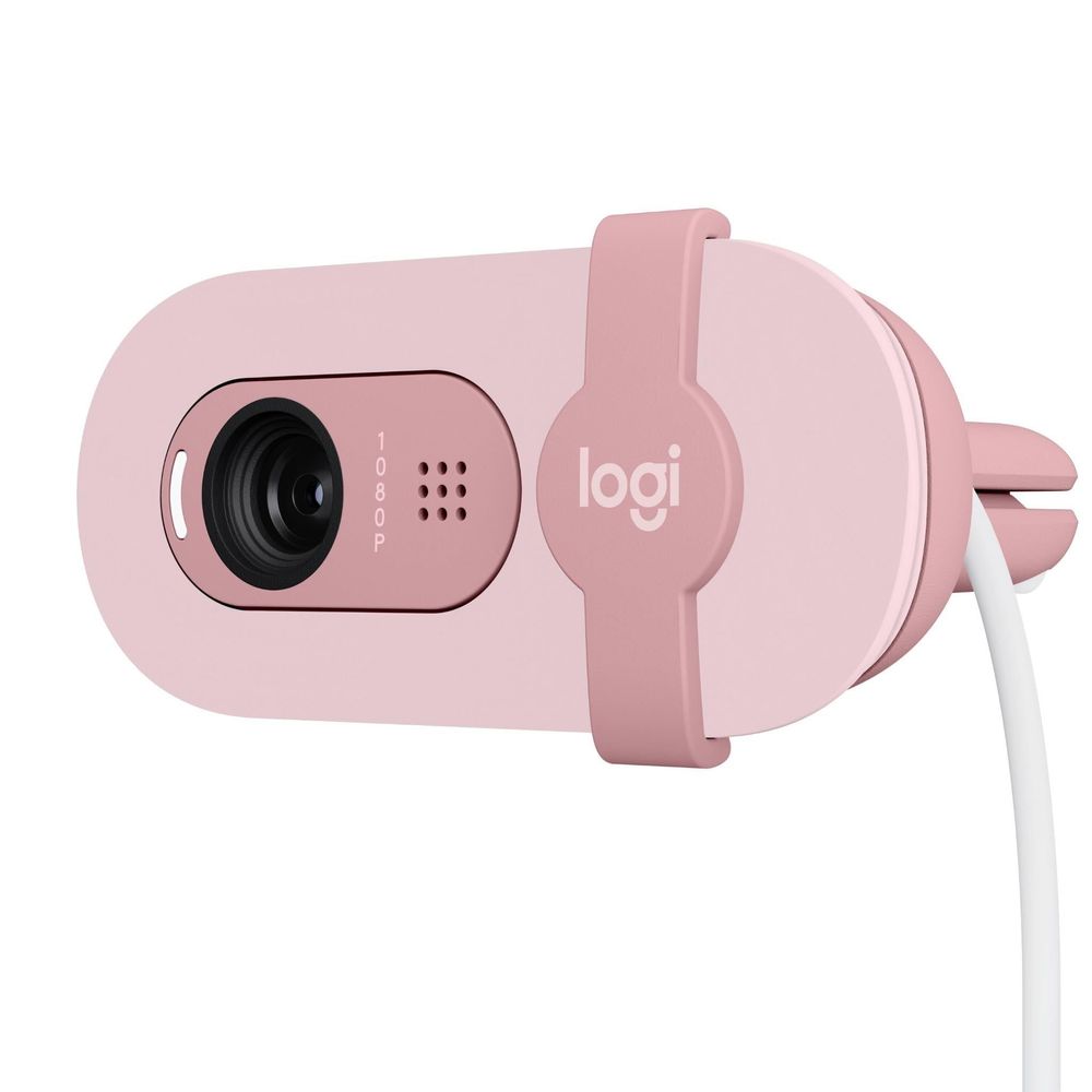 Logitech Brio 100 Full HD Webcam (Rose)