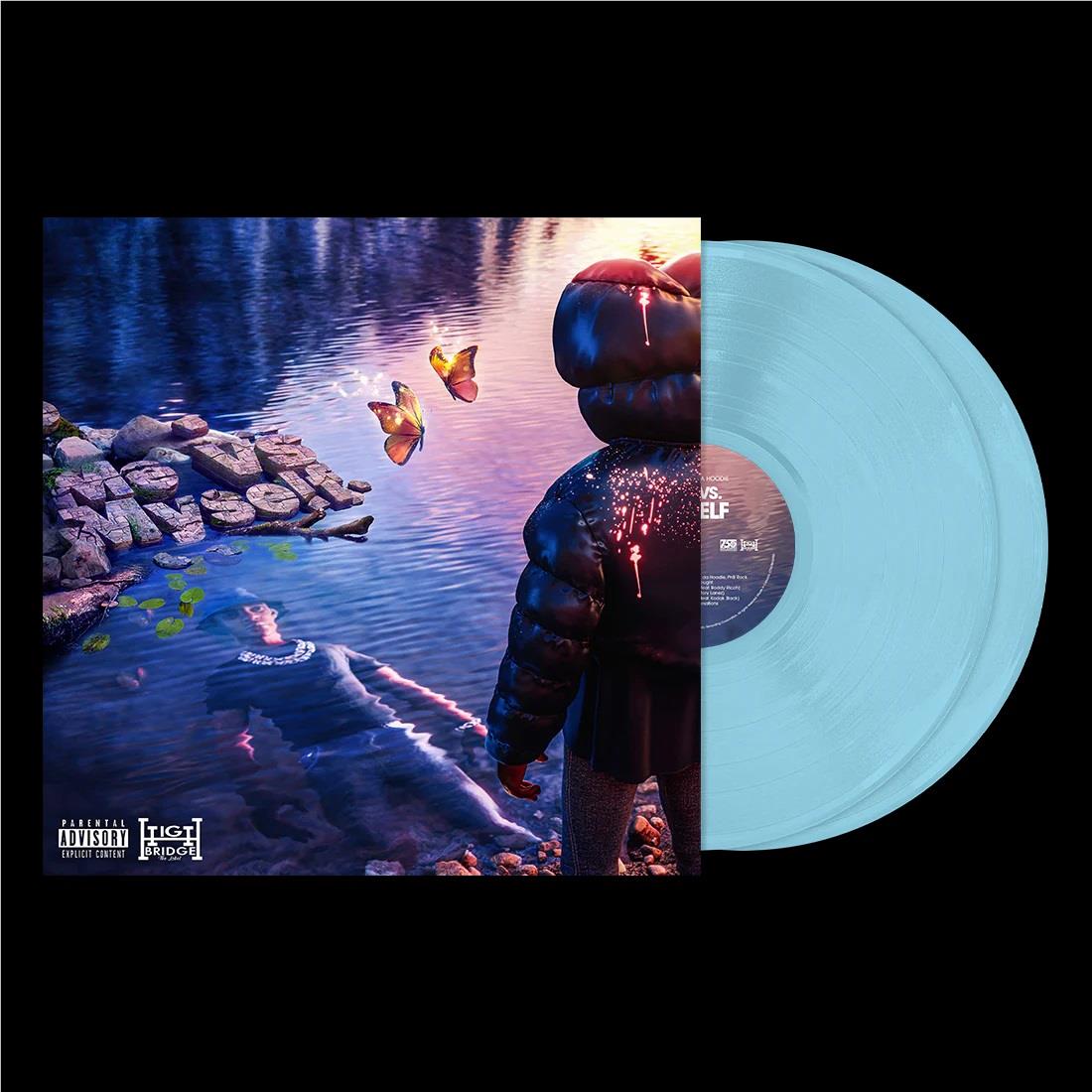 Me vs Myself (Blue Vinyl) - By: A Boogie Wit Da Hoodie