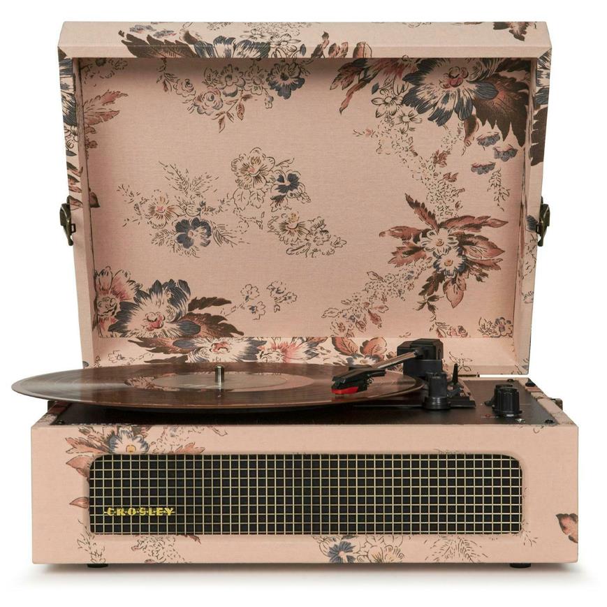 Crosley Voyager Bluetooth Turntable (Floral)