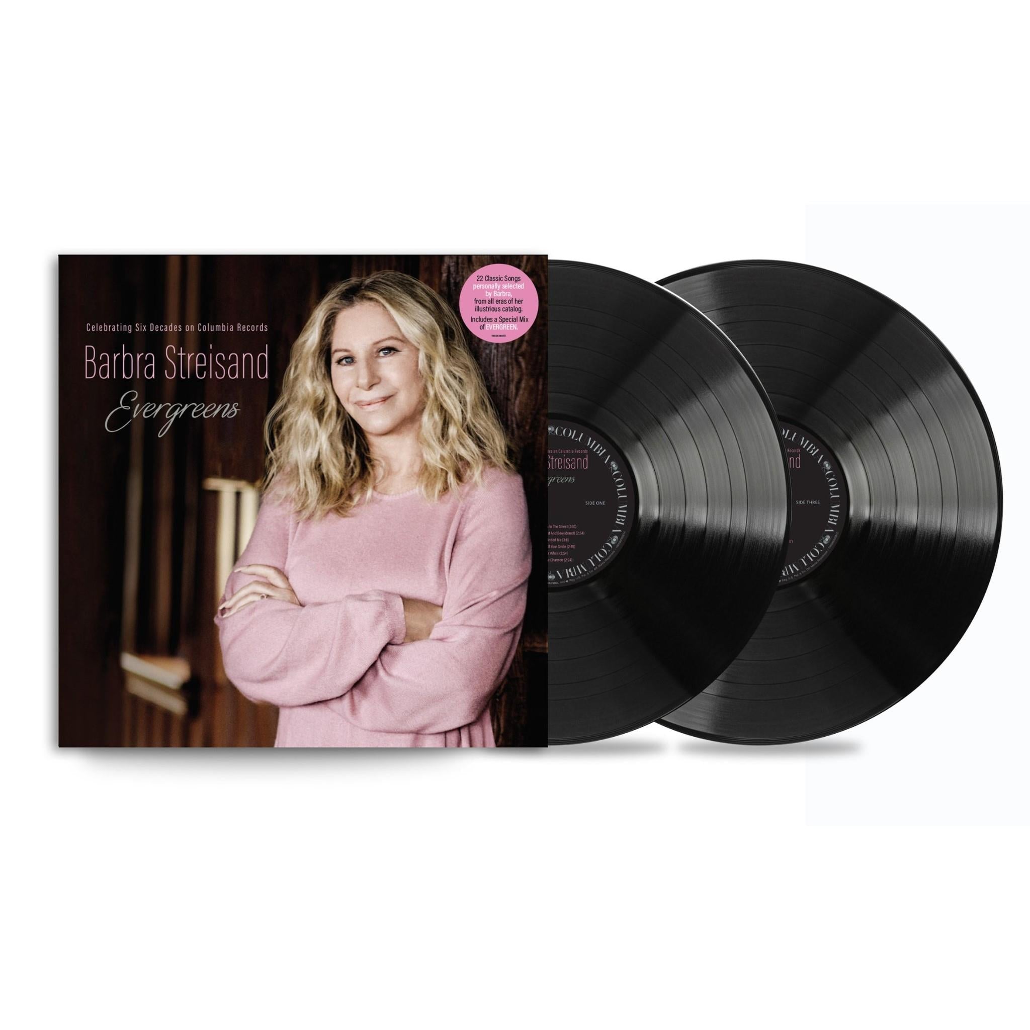 Evergreens: Celebrating Six Decades On Columbia Records (Vinyl) - By: Streisand, Barbra