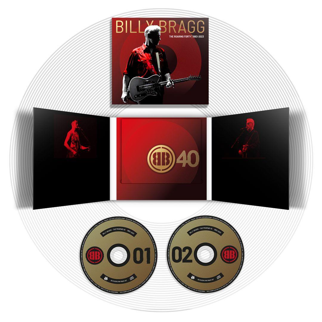 Roaring Forty, The: 1983-2023 (Deluxe Edition CD), By: Bragg, Billy