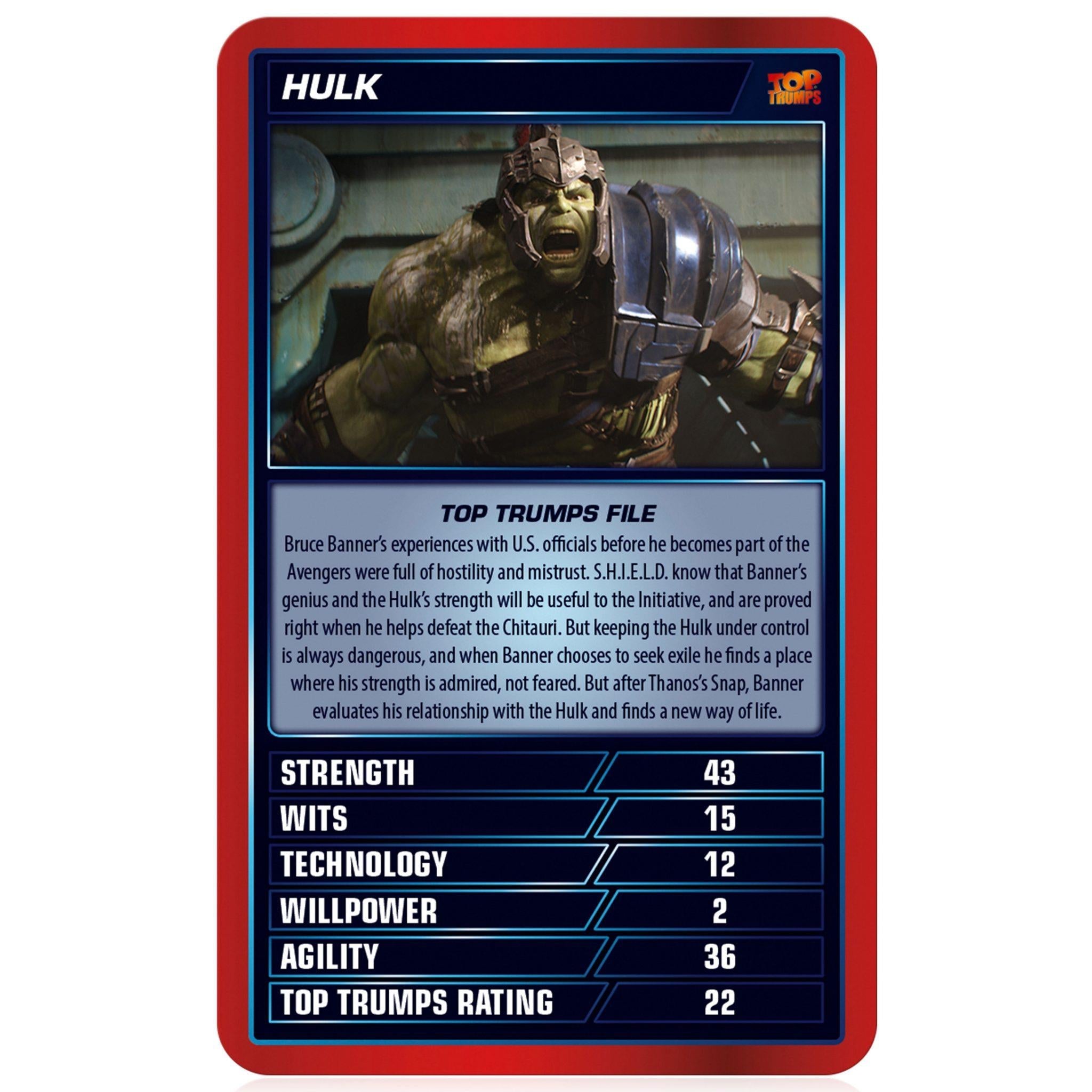 Top Trumps - Marvel Cinematic Universe