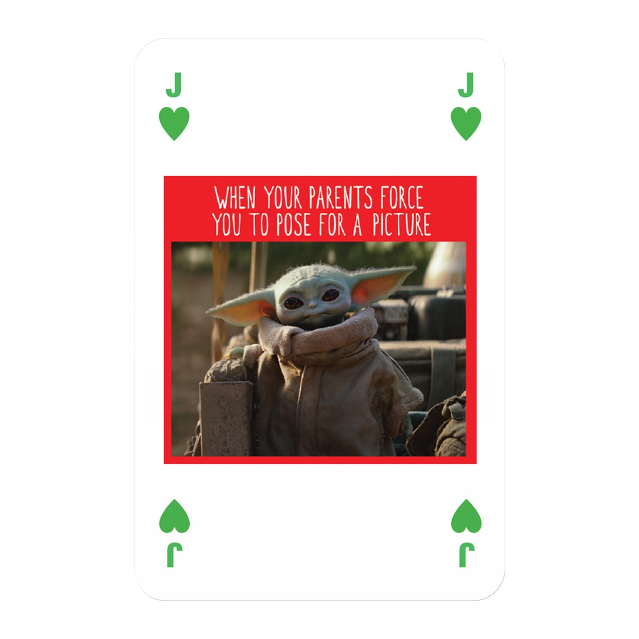Star Wars: The Mandalorian - The Child Playing Cards