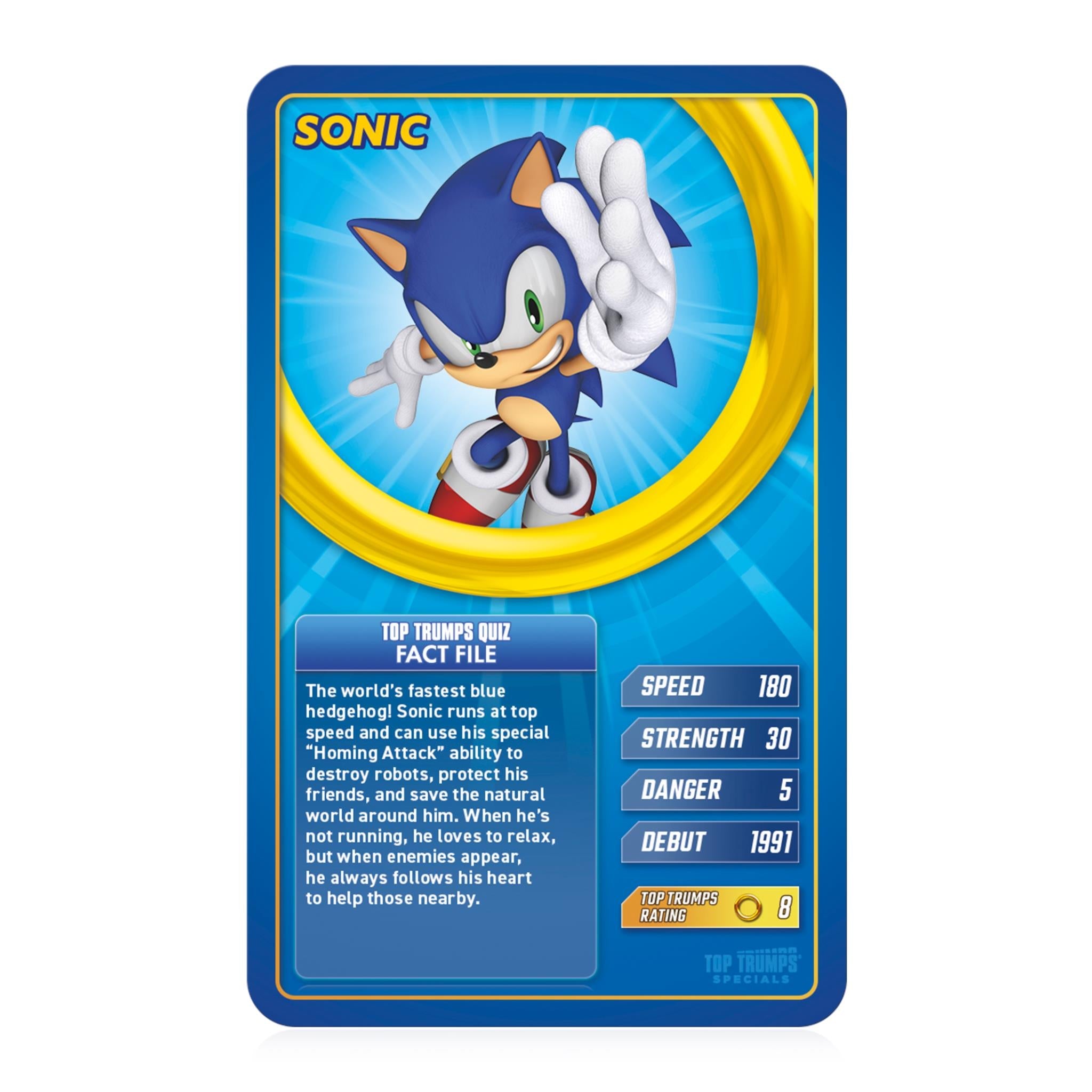 Top Trumps - Sonic The Hedgehog