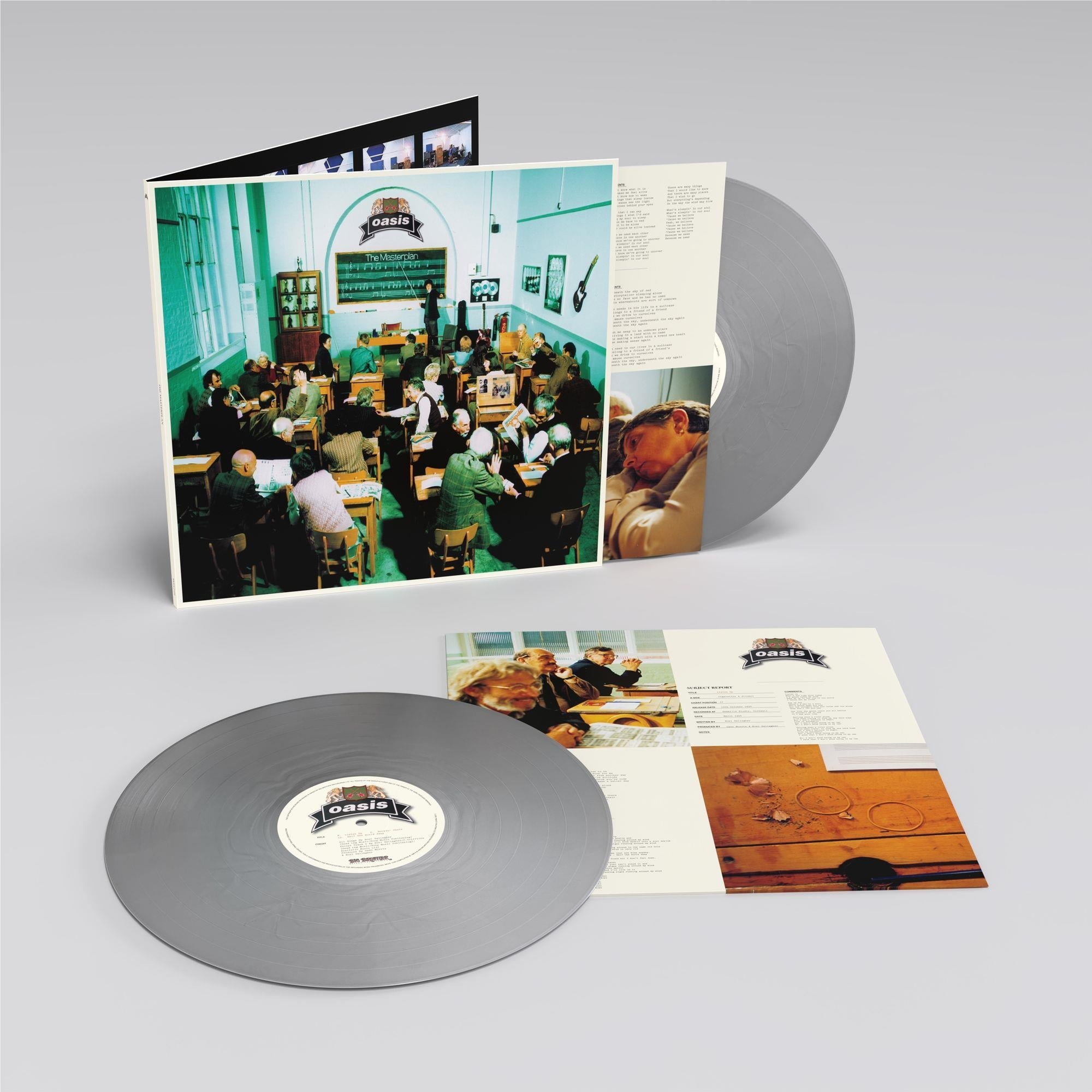 The Masterplan (25th Anniversary Silver Vinyl) - By: Oasis