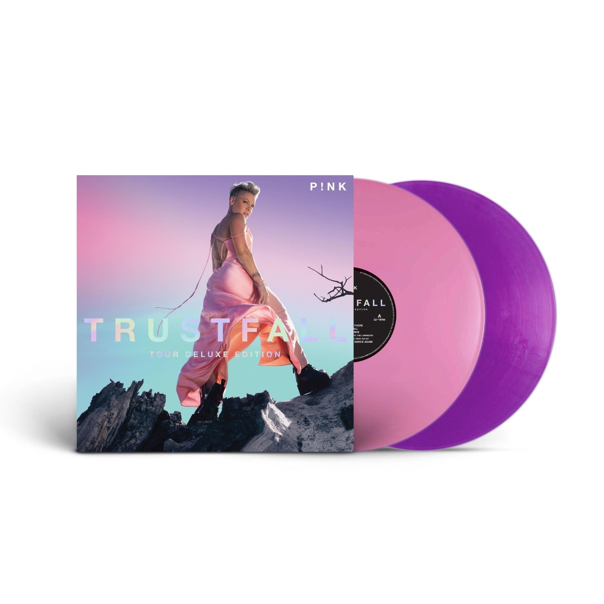 TRUSTFALL - Tour Deluxe Edition (Pink/Purple Vinyl) - By: P!nk