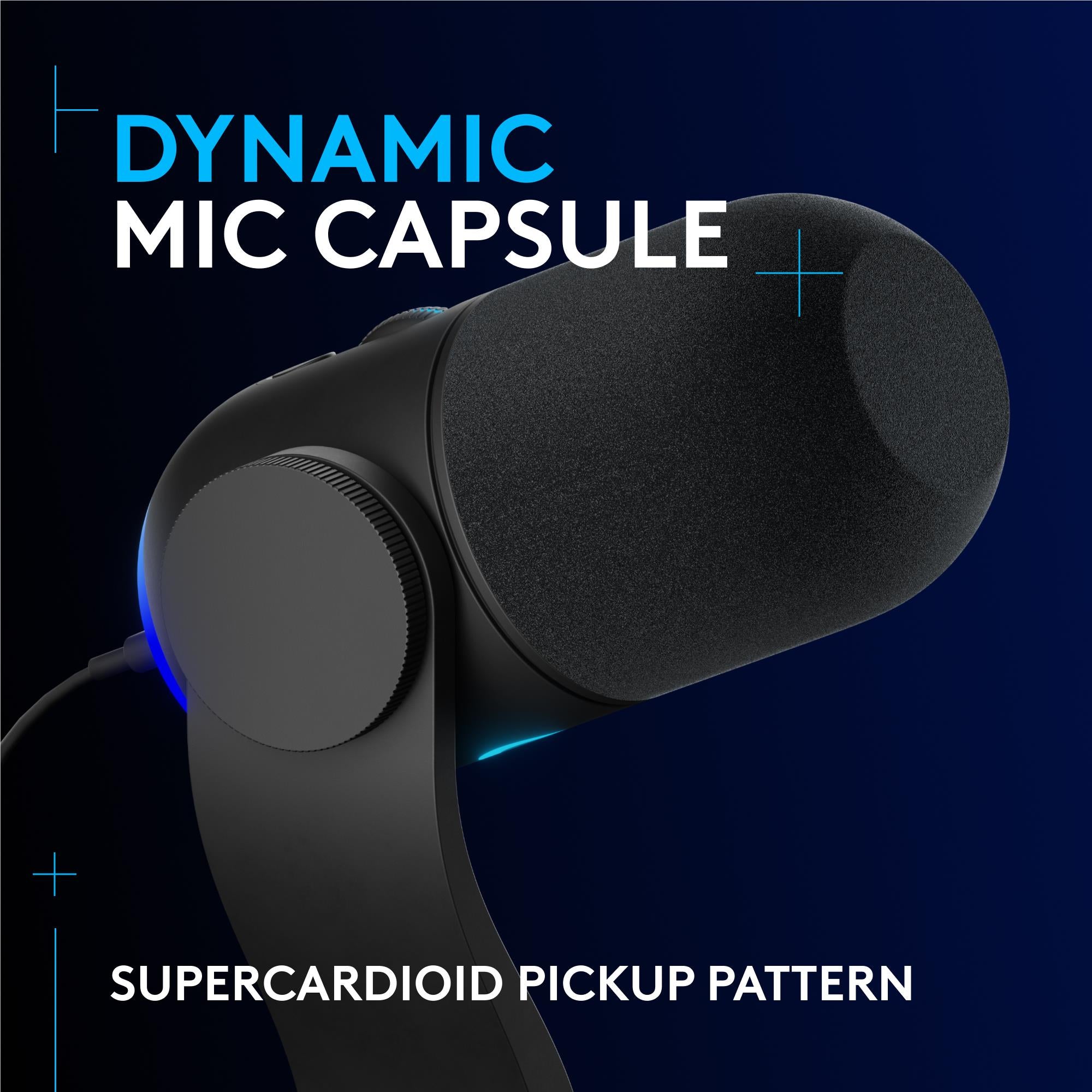 Logitech G Yeti GX Dynamic Gaming Microphone