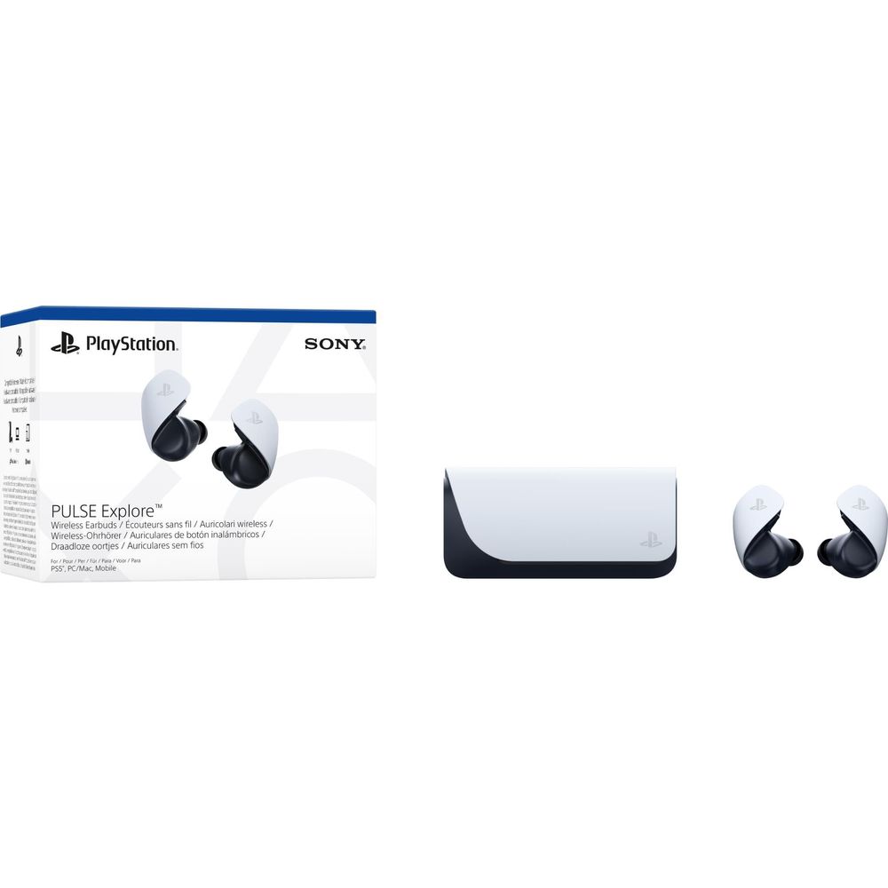 PS5 PlayStation 5 PULSE Explore Wireless Earbuds (White)