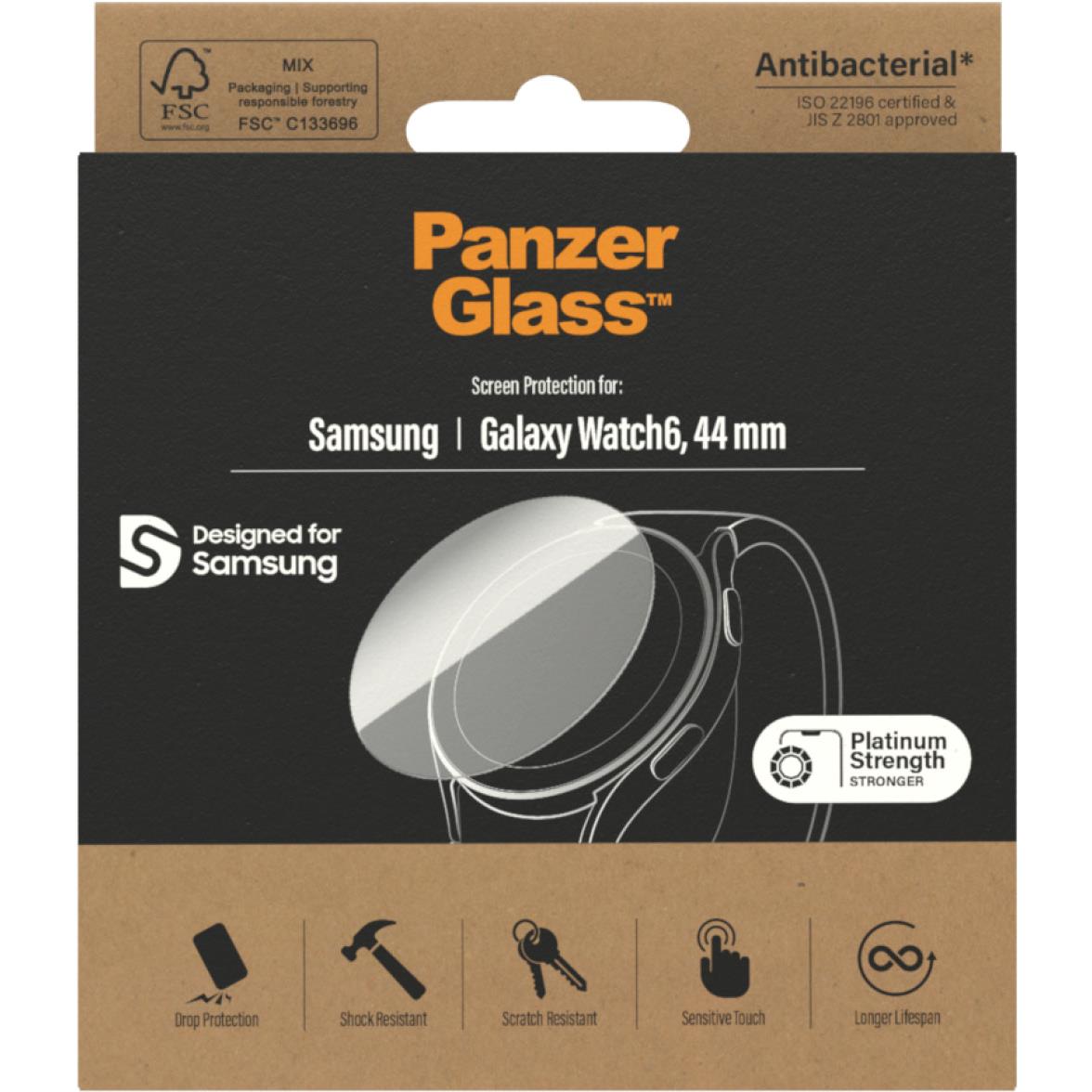 PanzerGlass Screen Protector for Samsung Galaxy Watch6 44mm