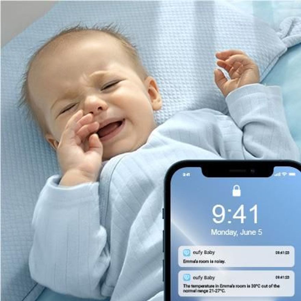 eufy Baby Wi-Fi 2K Baby Monitor