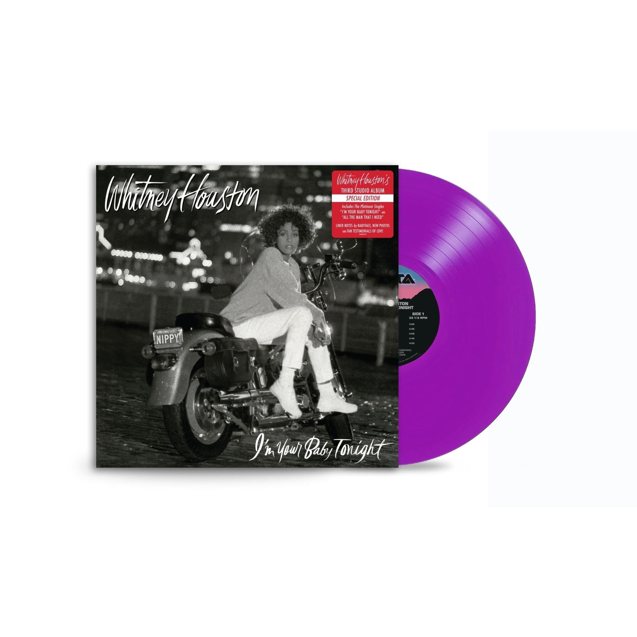 I'm Your Baby Tonight (Violet Vinyl) - By: Whitney Houston