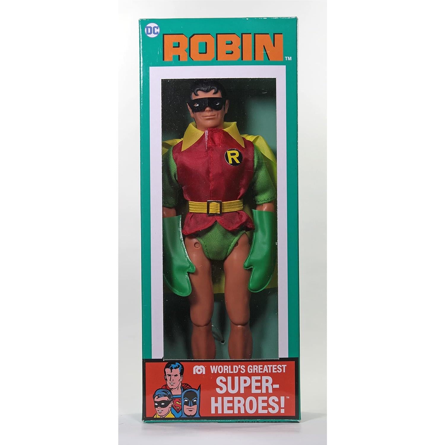 Mego 8" Action Figure - World's Greatest Super-Heroes 50th Anniversary (Robin)