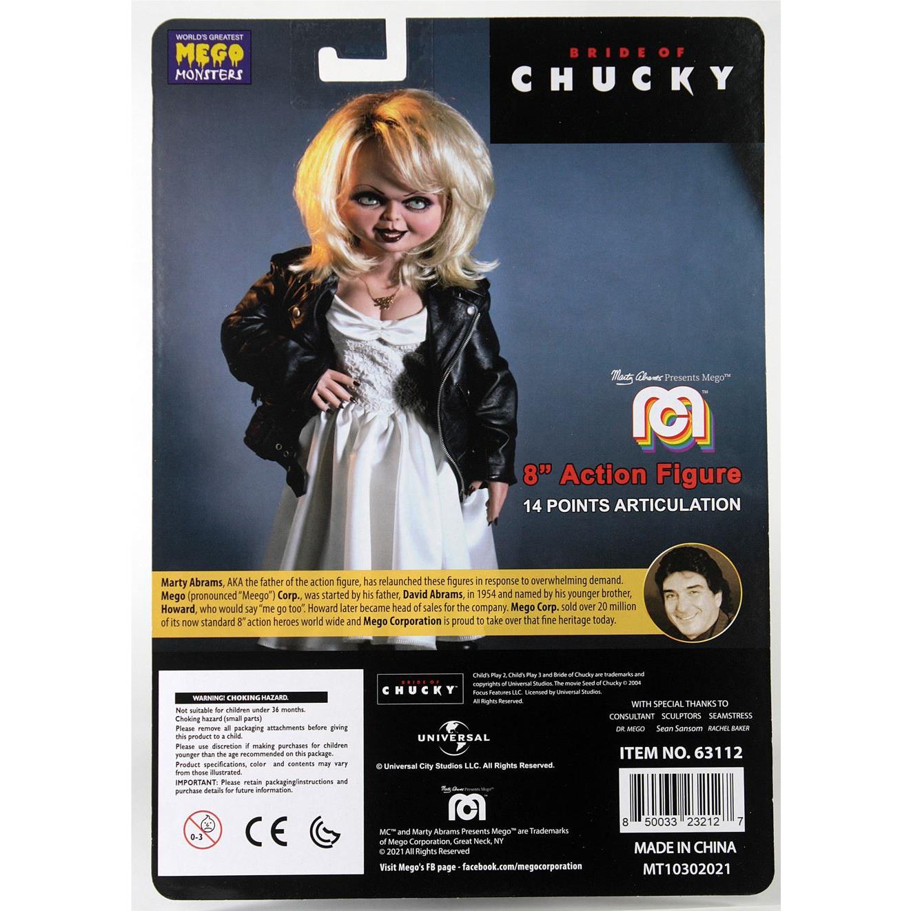 Mego 8" Action Figure (Bride of Chucky)