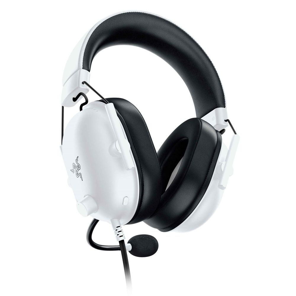 Razer BlackShark V2 X Wired Gaming Headset (White)