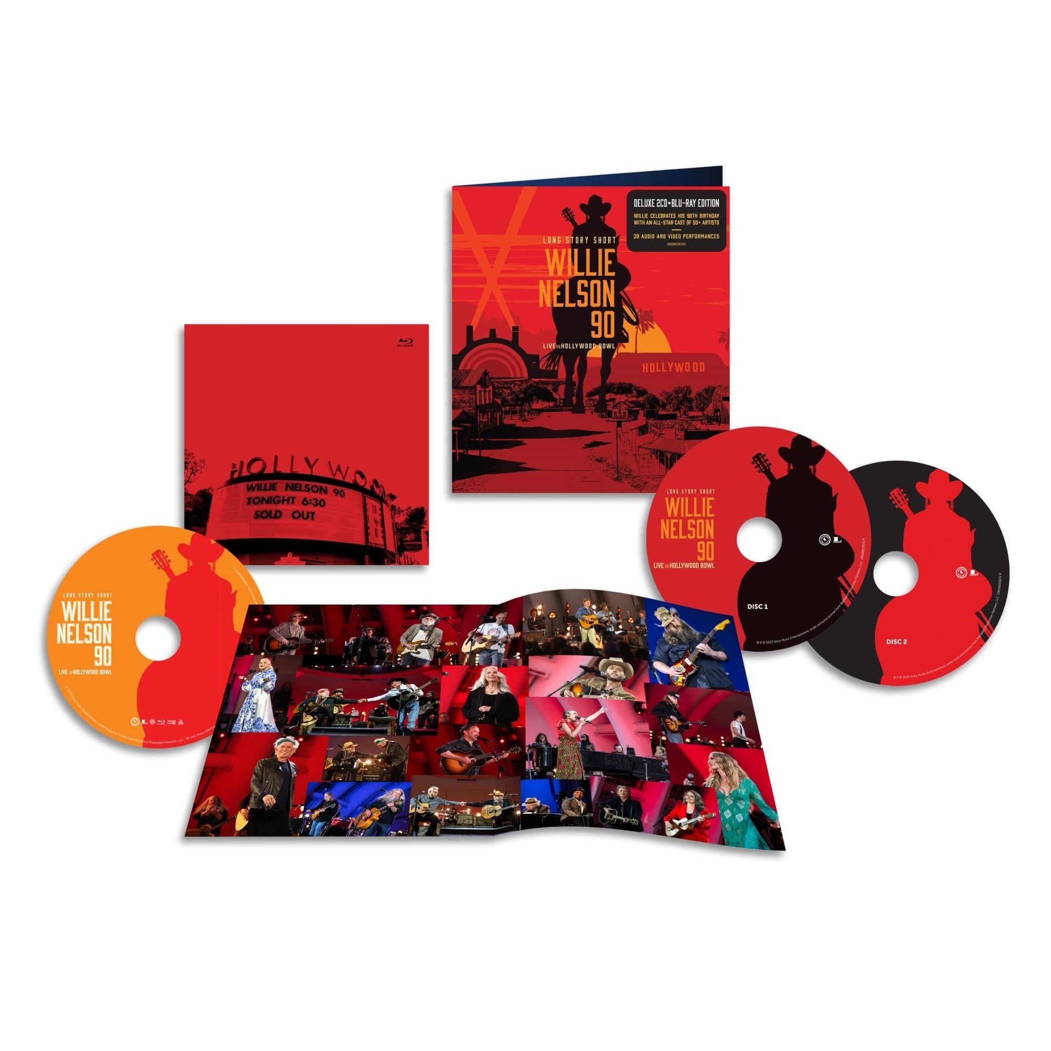 Long Story Short: Willie Nelson 90 Live At The Hollywood Bowl (Blu-Ray Pack), By: Willie Nelson